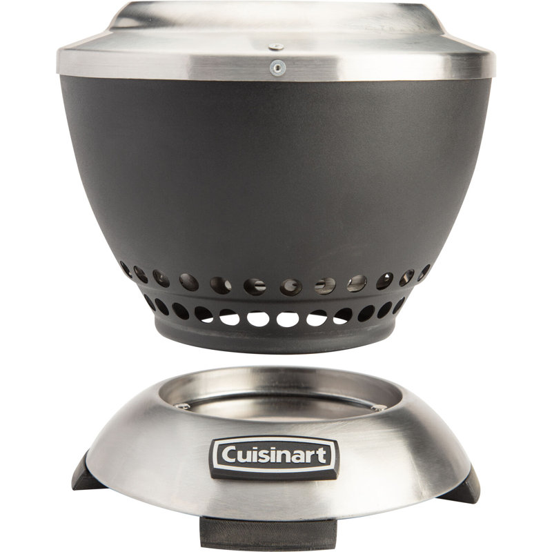 Cuisinart 7.5In. Cleanburn Smokeless Outdoor Tabletop Fire Pit with
